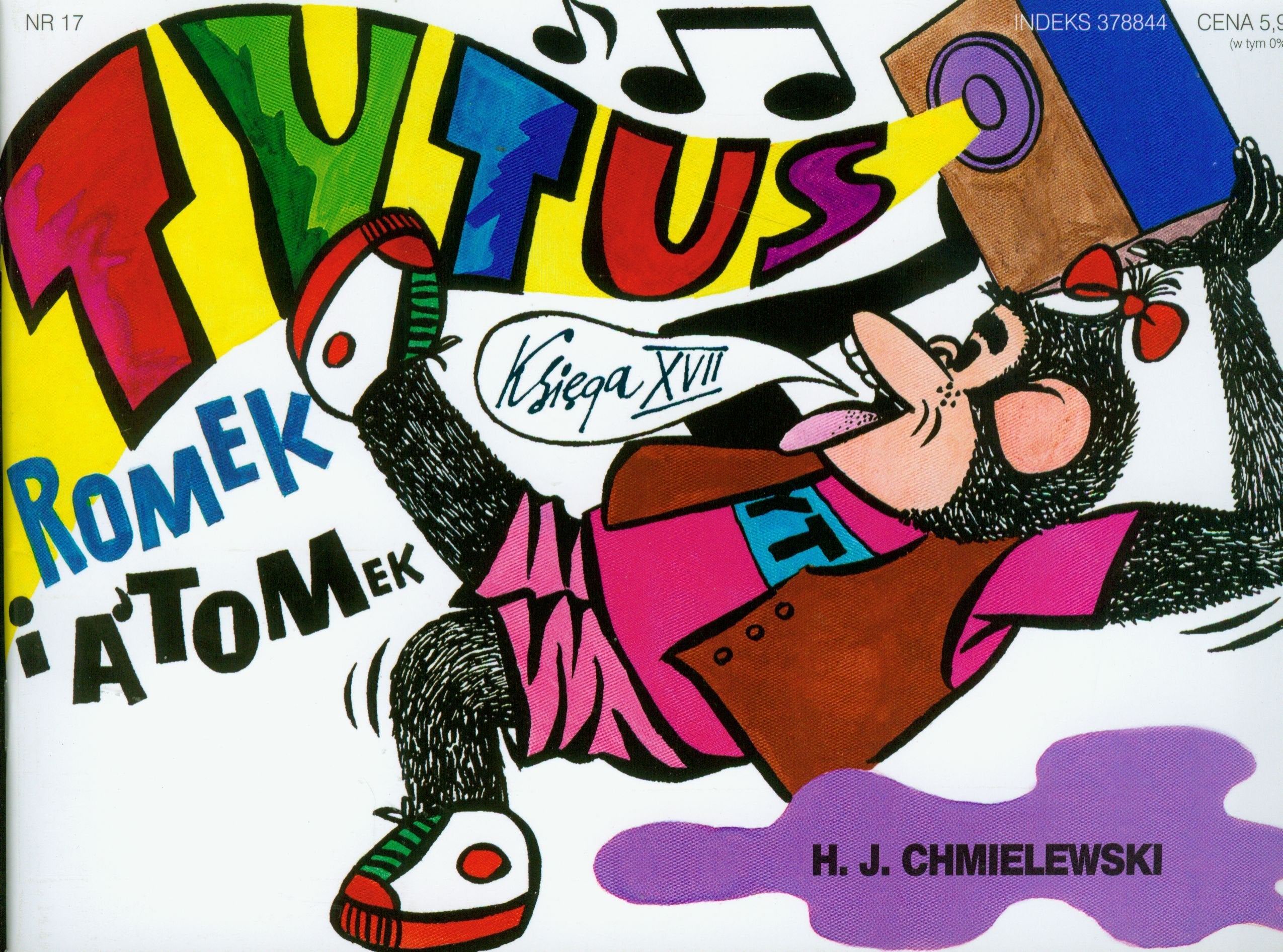 Tytus, Romek i A'Tomek. Księga XVII. Tytus muzykiem Books
