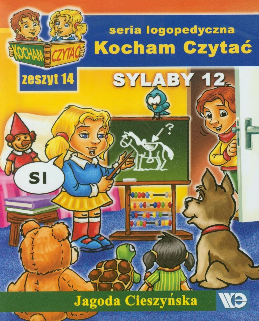 Kocham Czytać Zeszyt 14 Sylaby 12 Books