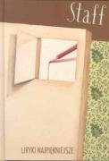 Liryki najpiękniejsze Staff Books