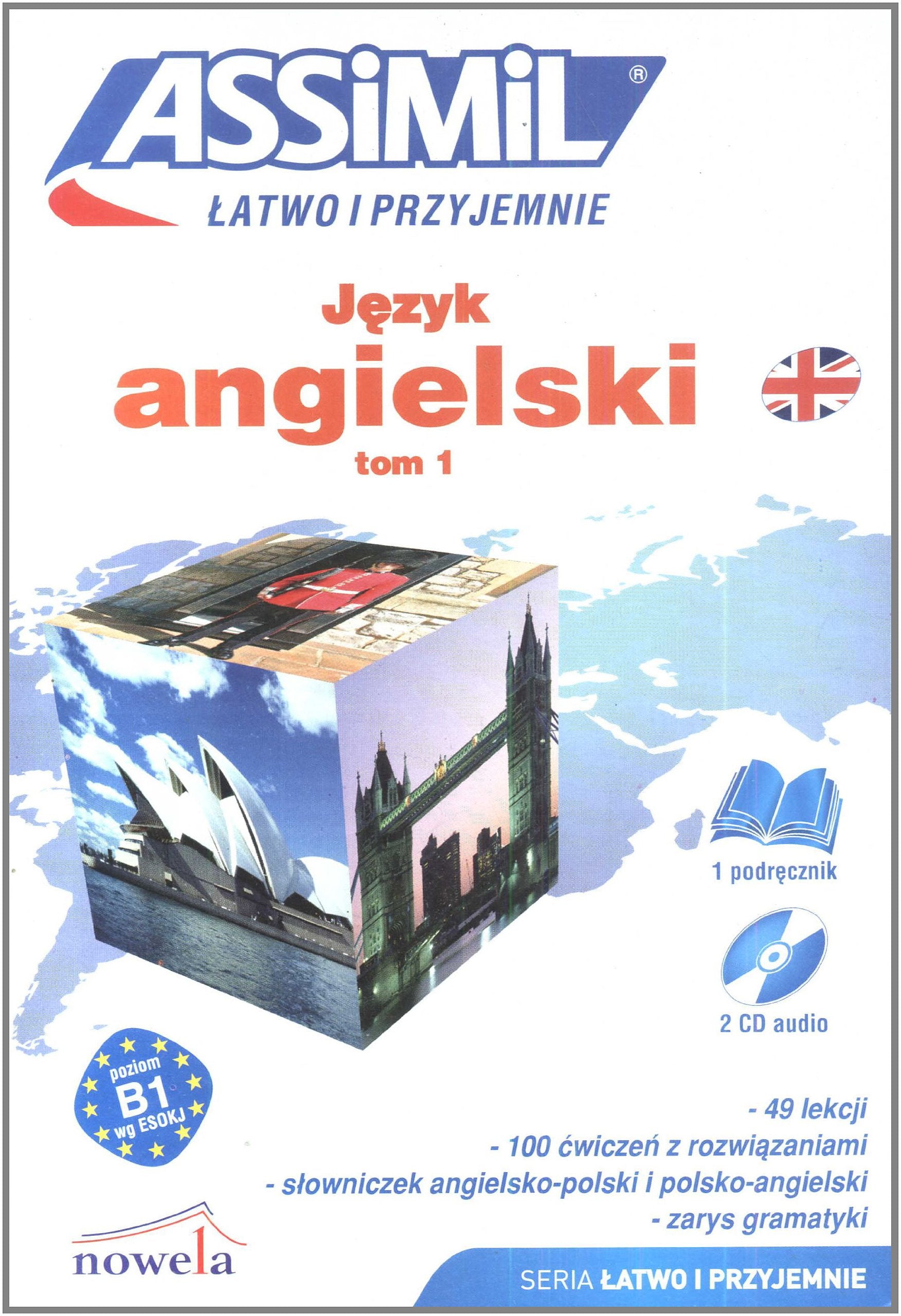 Jezyk angielski Latwo i przyjemnie Tom 1 + 2CD (ŁATWO I PRZYJEMNIE) Social Sciences