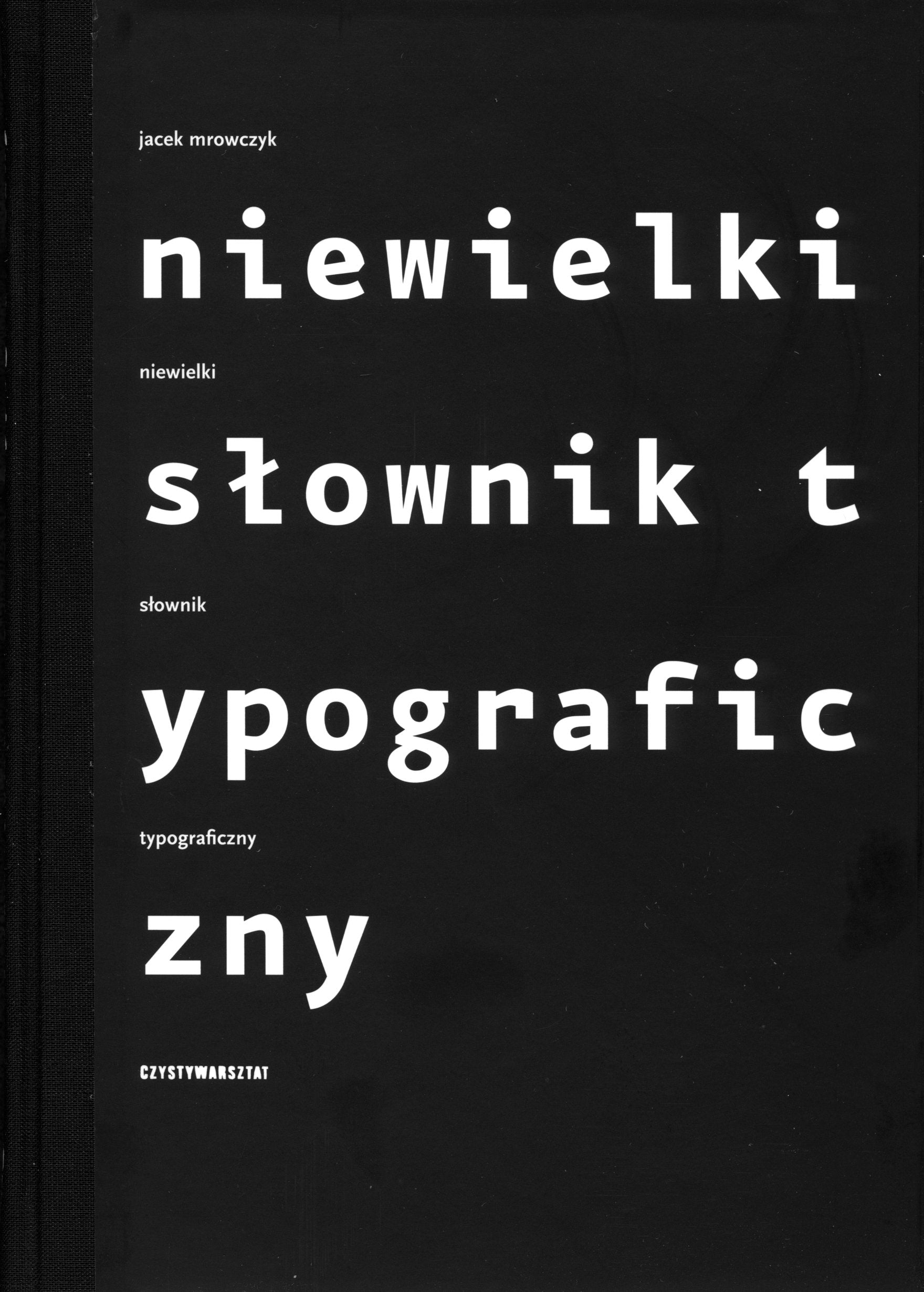Niewielki slownik typograficzny Books