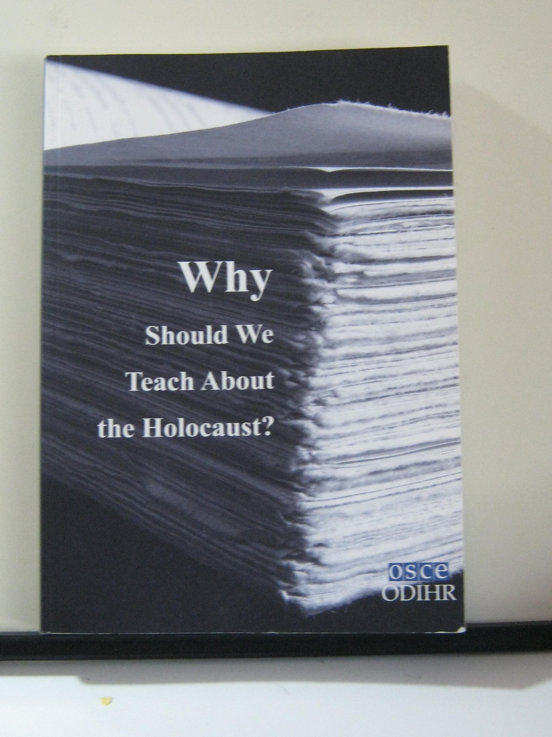 Why should we teach about the Holocaust? Books