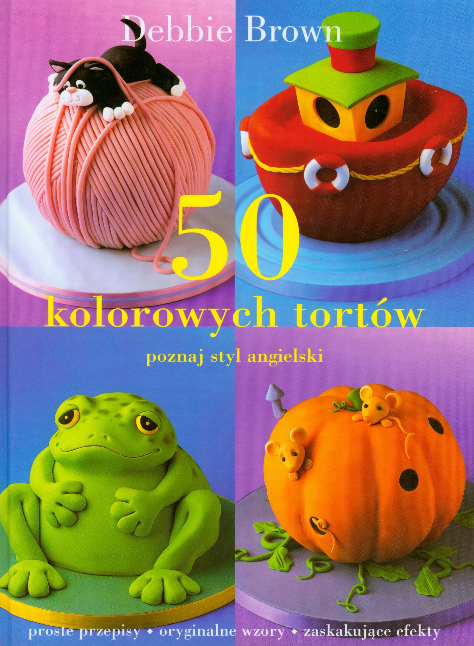 50 kolorowych tortów /Torto Books