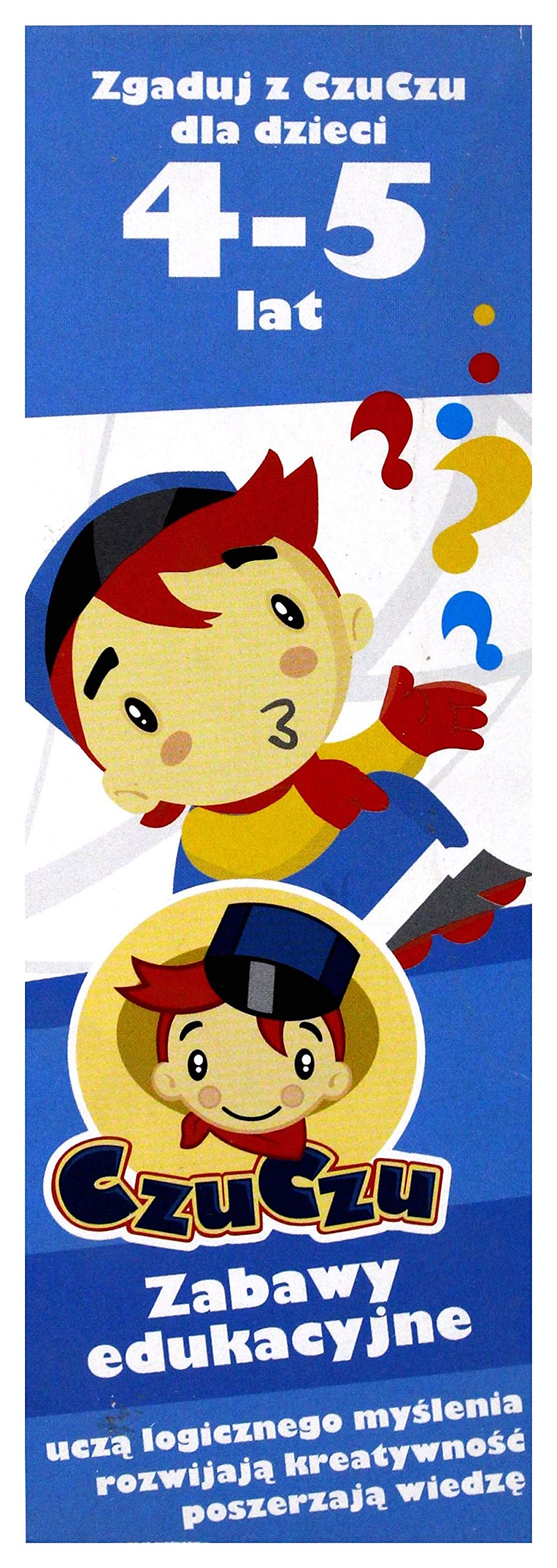 Zgaduj z CzuCzu dla dzieci 4-5 lat book