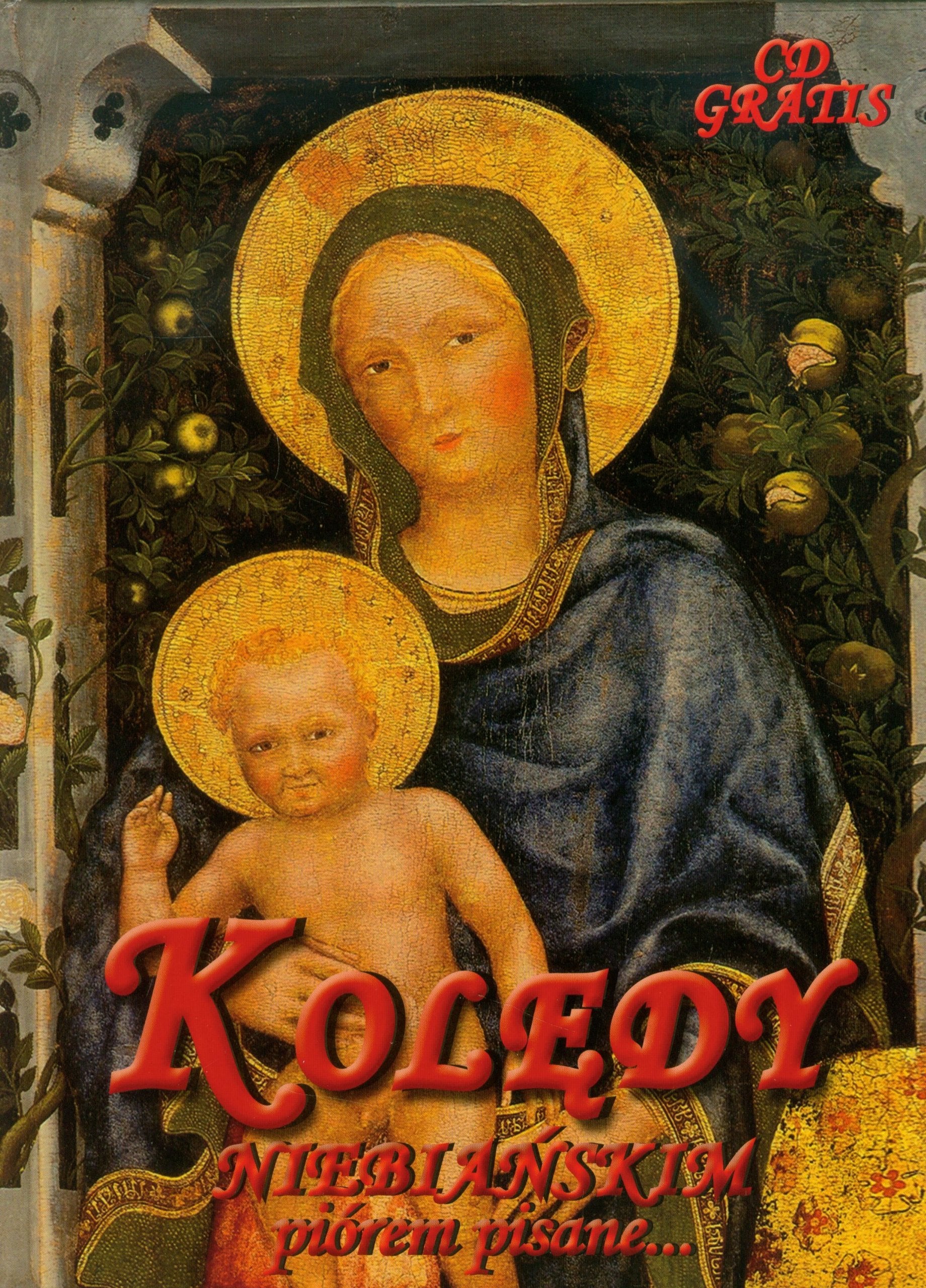 Koledy niebianskim piorem pisane z plyta CD book