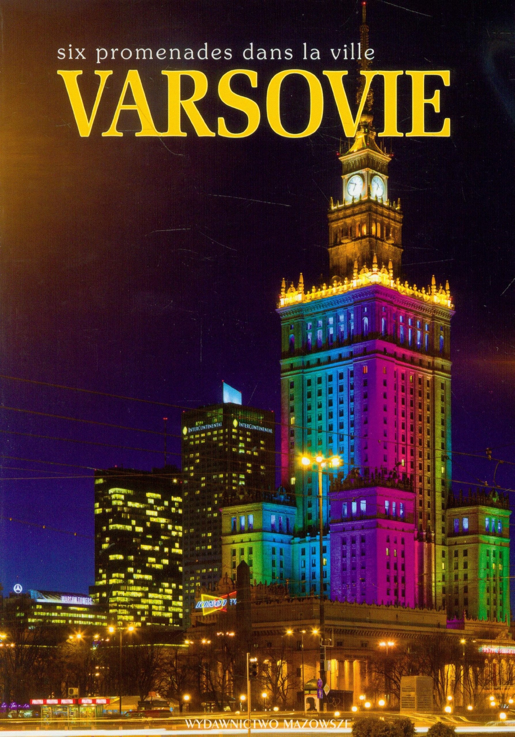 Warszawa sześć spacerów po mieście: wersja francuska book