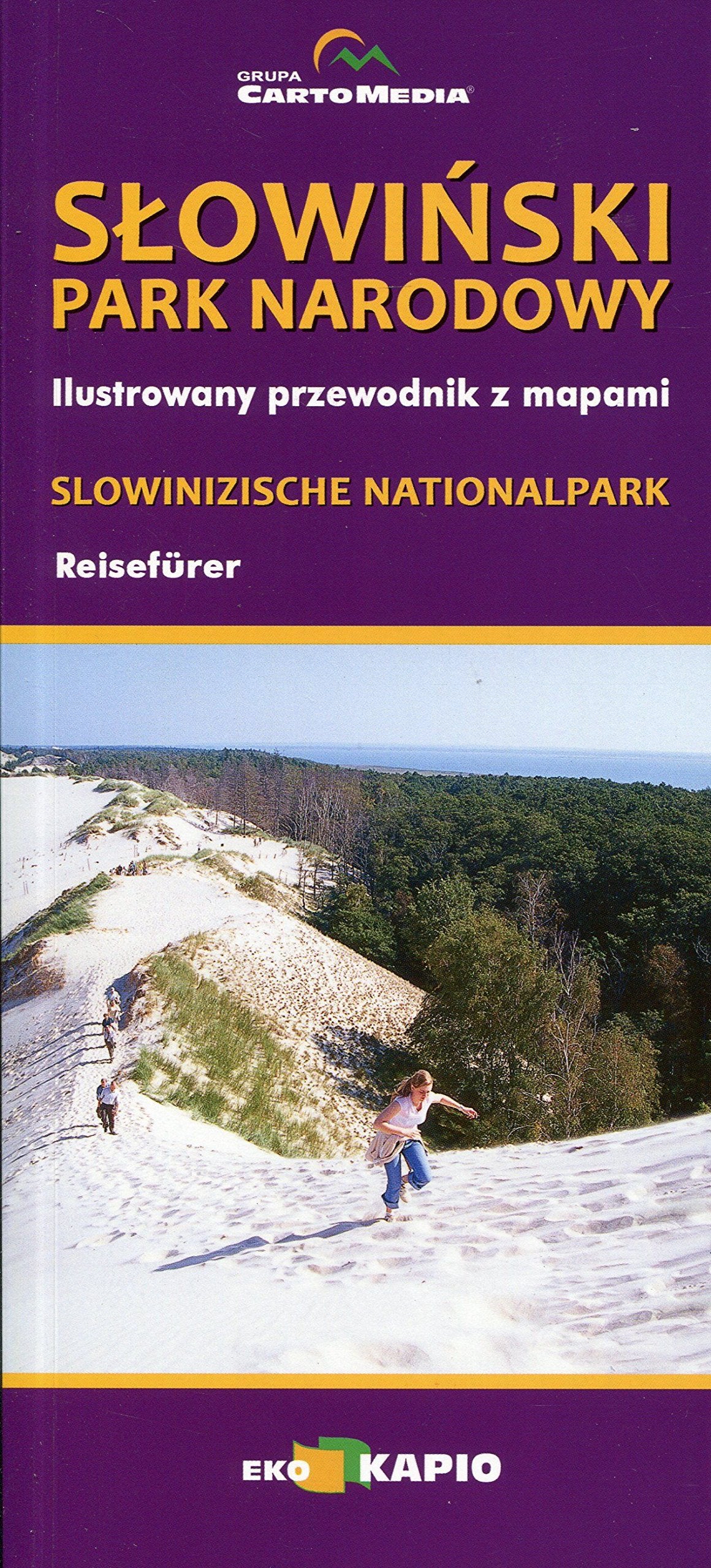 Slowinski Park Narodowy Ilustrowany przewodnik z mapami Books