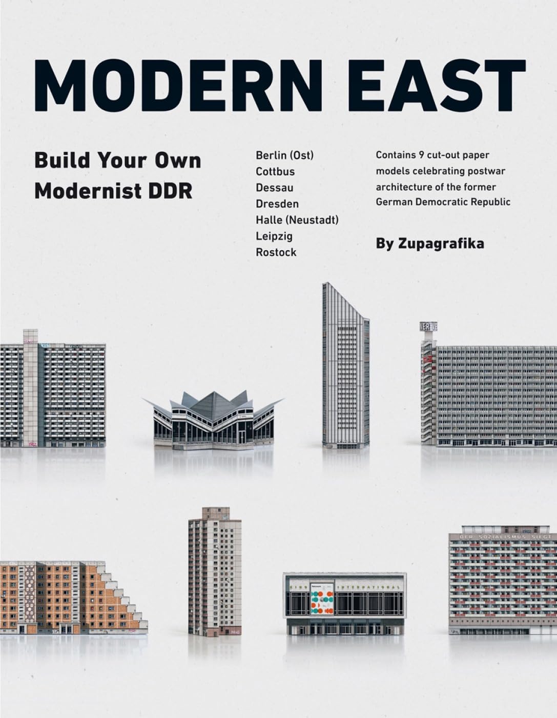 Modern East. Build Your Own Modernist DDR (Brutalist Architecture) Architecture