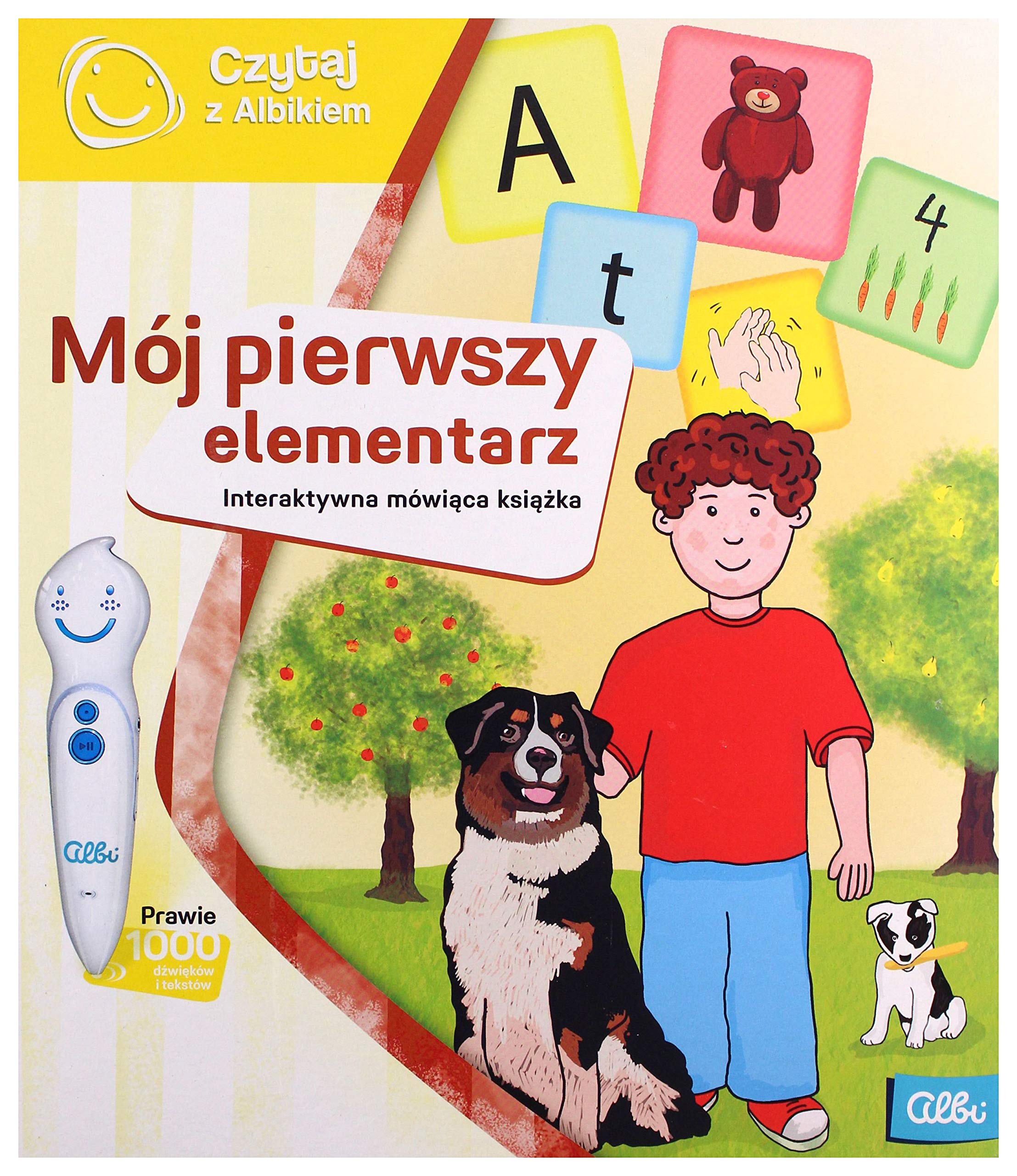 Czytaj z Albikiem. Interaktywna ksiÄĹzka MĂlj pierwszy elementarz KSIÄĹťKA] book