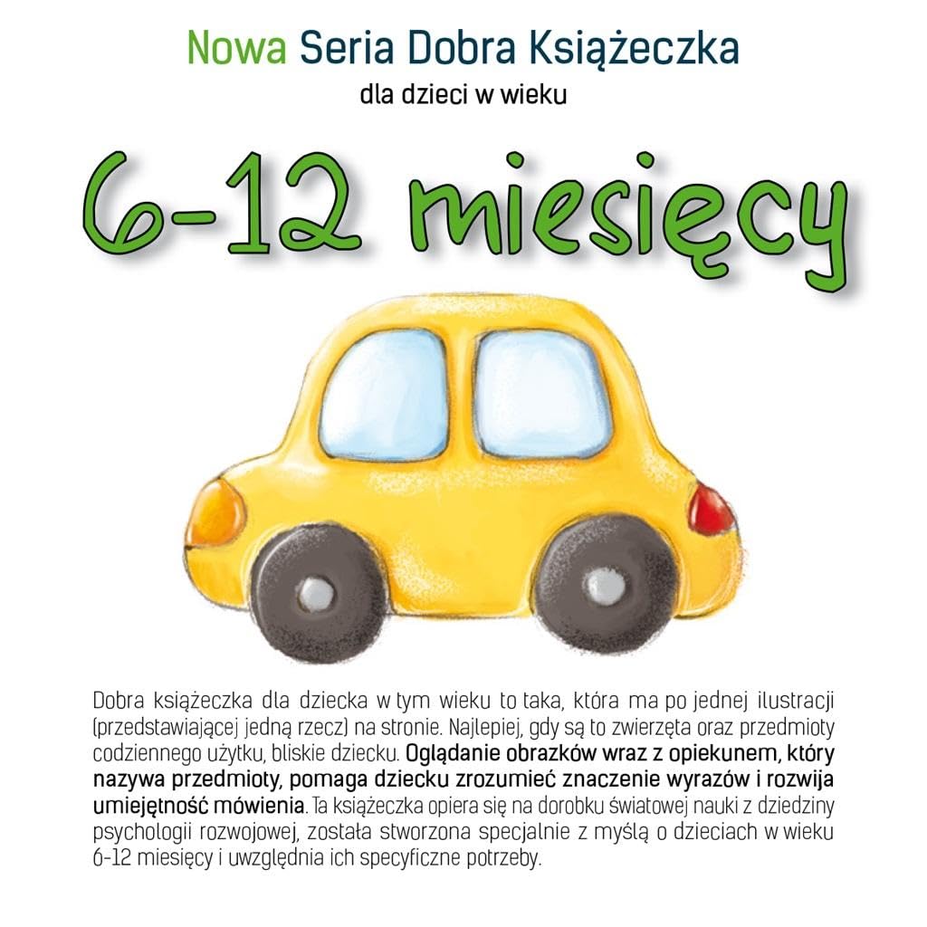 6-12 miesięcy Nowa Seria Dobra Książeczka Books
