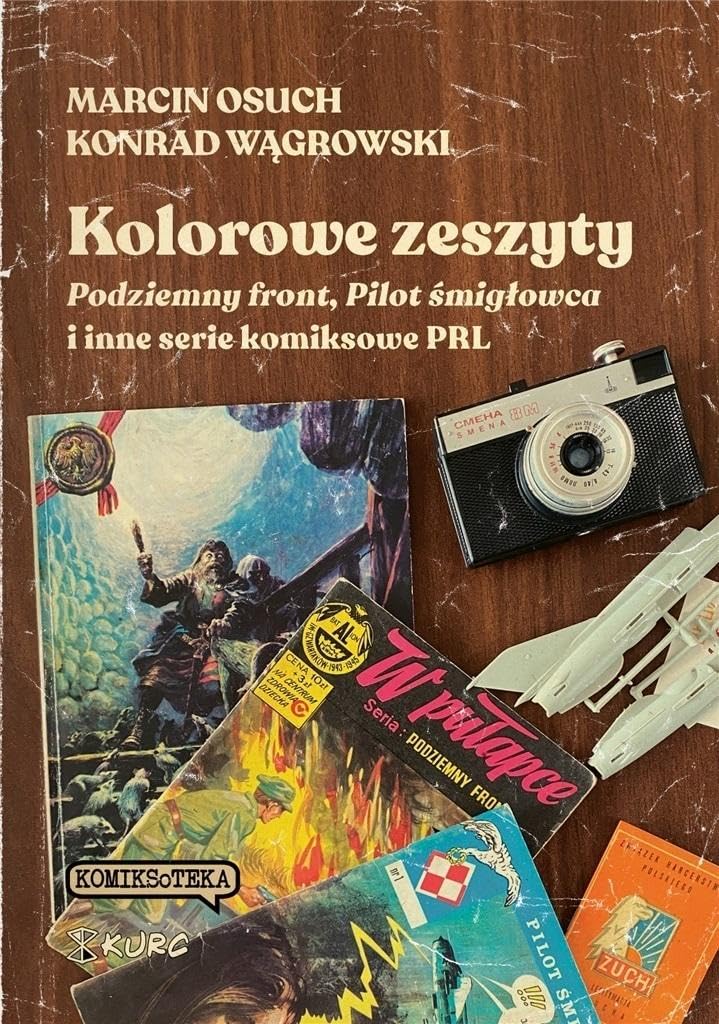 Kolorowe zeszyty: Podziemny front, Pilot śmigłowca i inne serie komiksowe PRL Books
