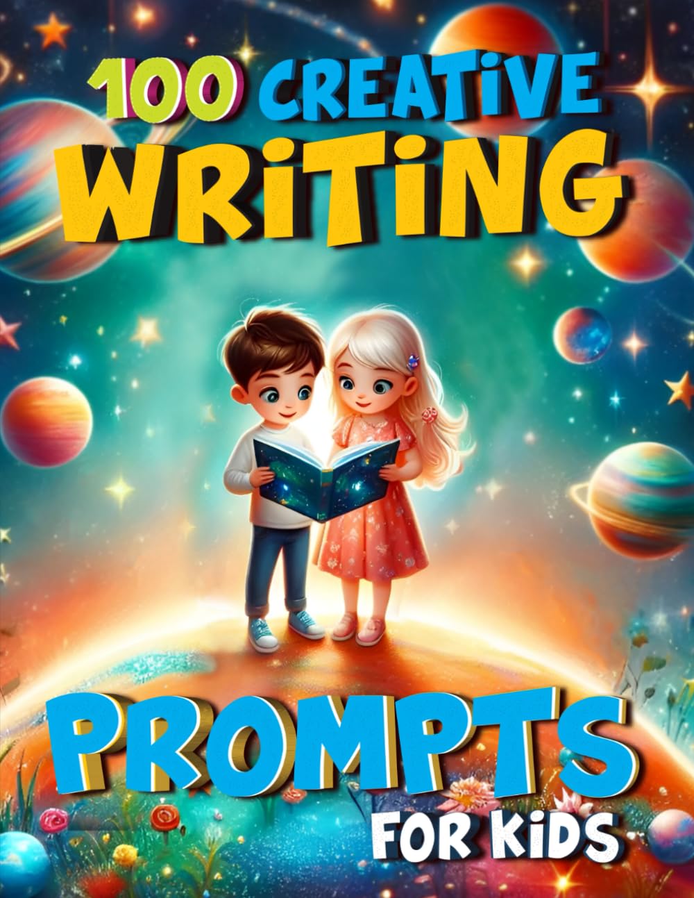 100 Creative Writing Prompts for Kids: Story Starters to Spark Creativity and Improve Essential Writing Skills for Children Learning & Reference