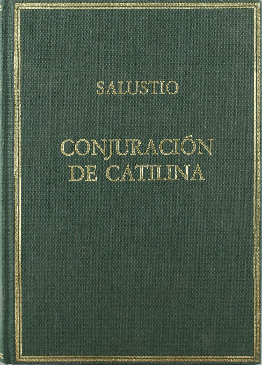 Conjuración de Catilina book