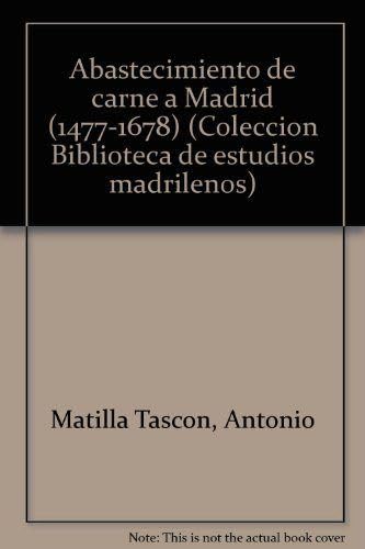 Abastecimiento de carne en Madrid book