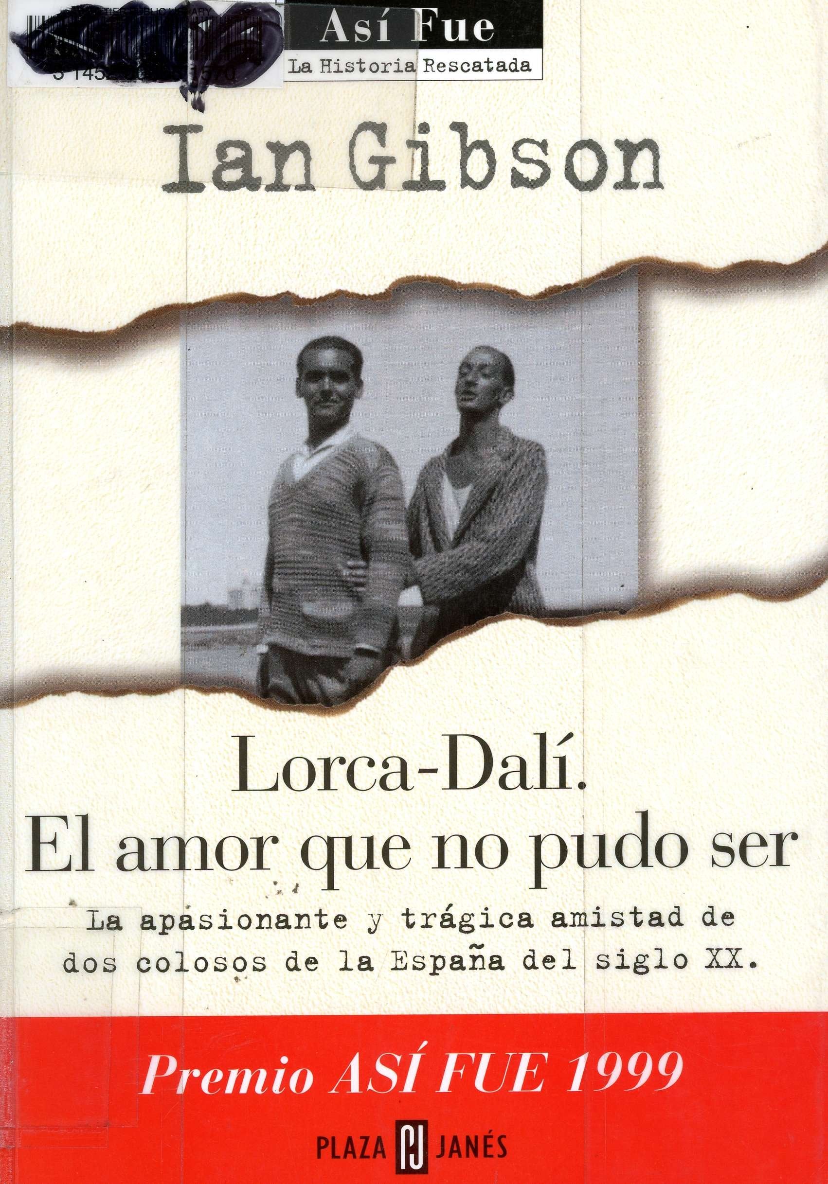 Lorca-dali, el amor que no pudo ser book