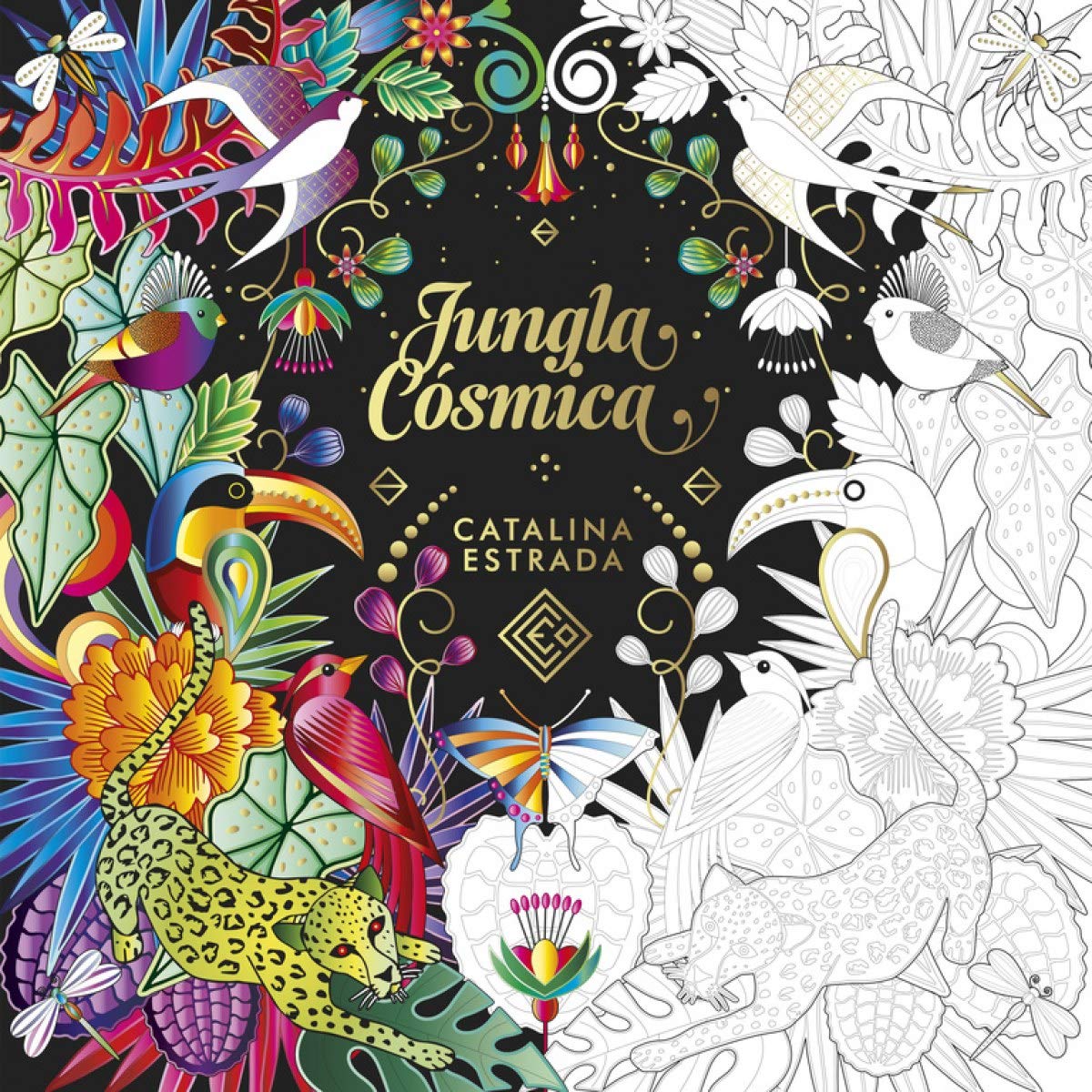 Jungla Cósmica (Libro de colorear para adultos) book