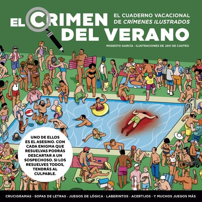 El crimen del verano: El cuaderno vacacional de Crímenes ilustrados (Obras diversas) Leisure & Fun