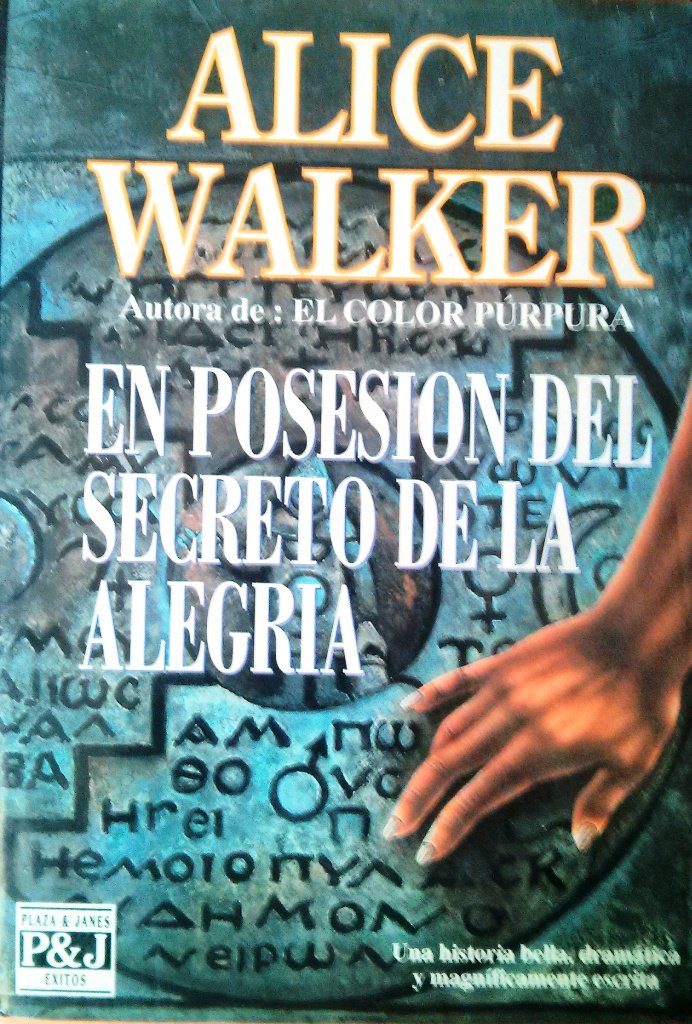 Posesion del secreto de la alegria, en Books