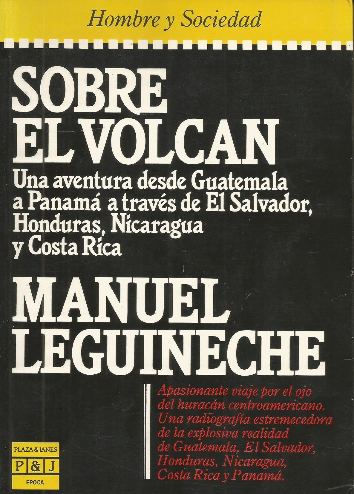 Sobre El Volcan/over the Volcano Central America Foreign Languages ​​& Dictionaries