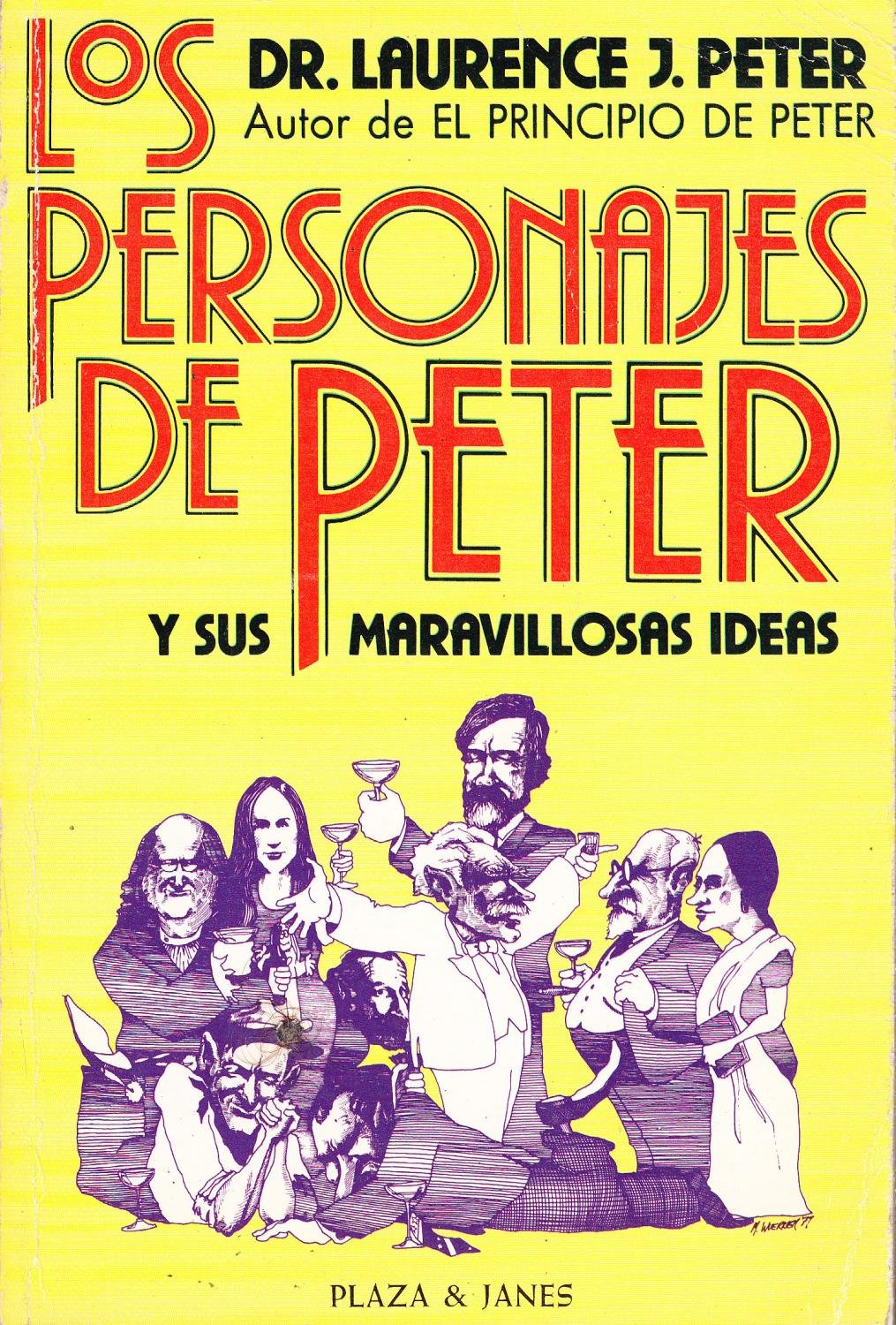 Los personajes de Peter y sus maravillosas ideas Books