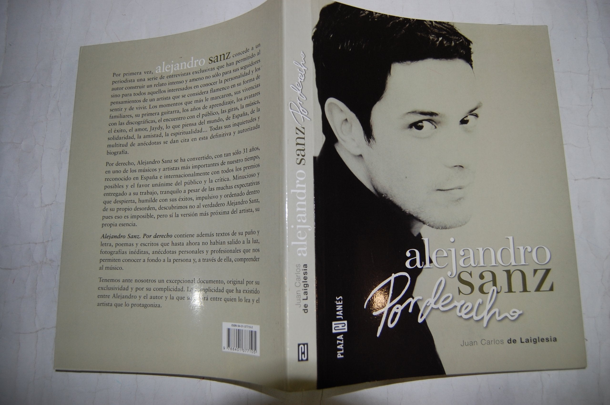 Alejandro Sanz Por Derecho Memories