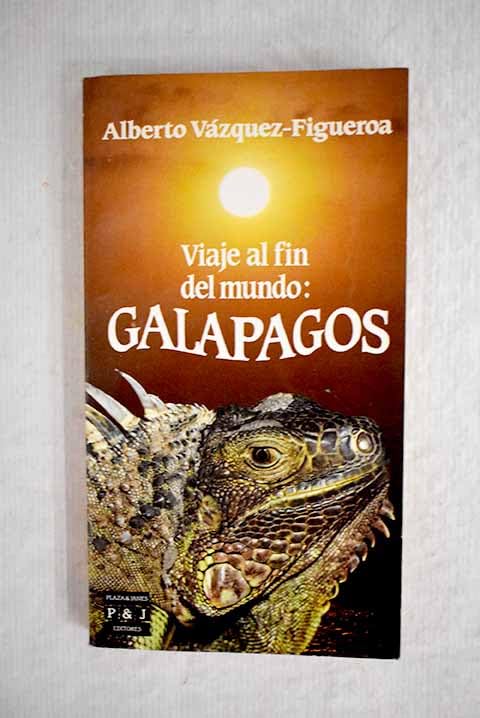 Viaje al fin del mundo, Galápagos book