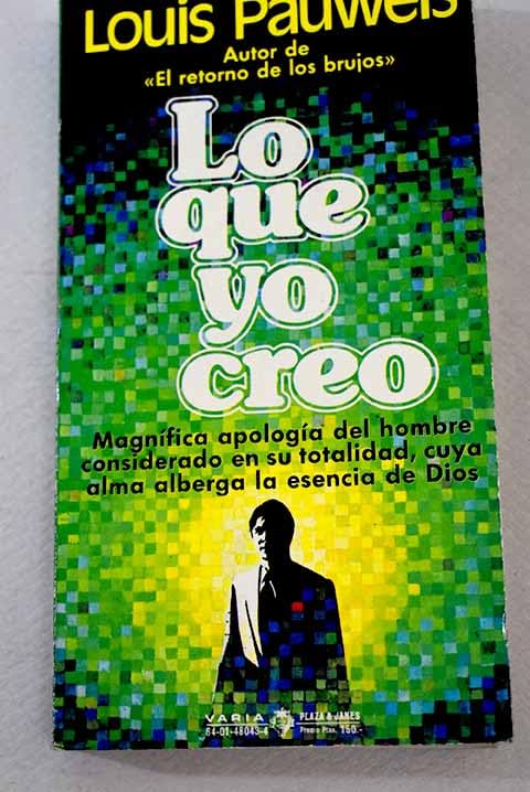 Lo que yo creo Books
