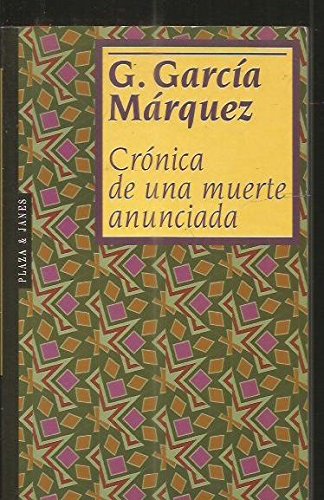 Cronica de una muerte anunciada Books