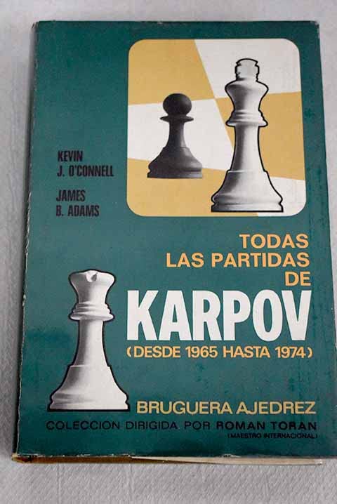 Todas las partidas de Karpov book