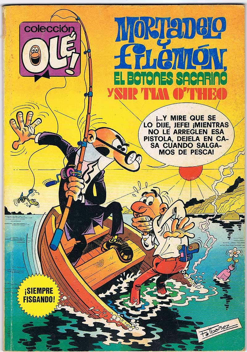 Mortadelo y Filemón, el botones sacarino y sir Tim O'theo book