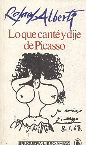 Lo que cante y dije sobre picasso book