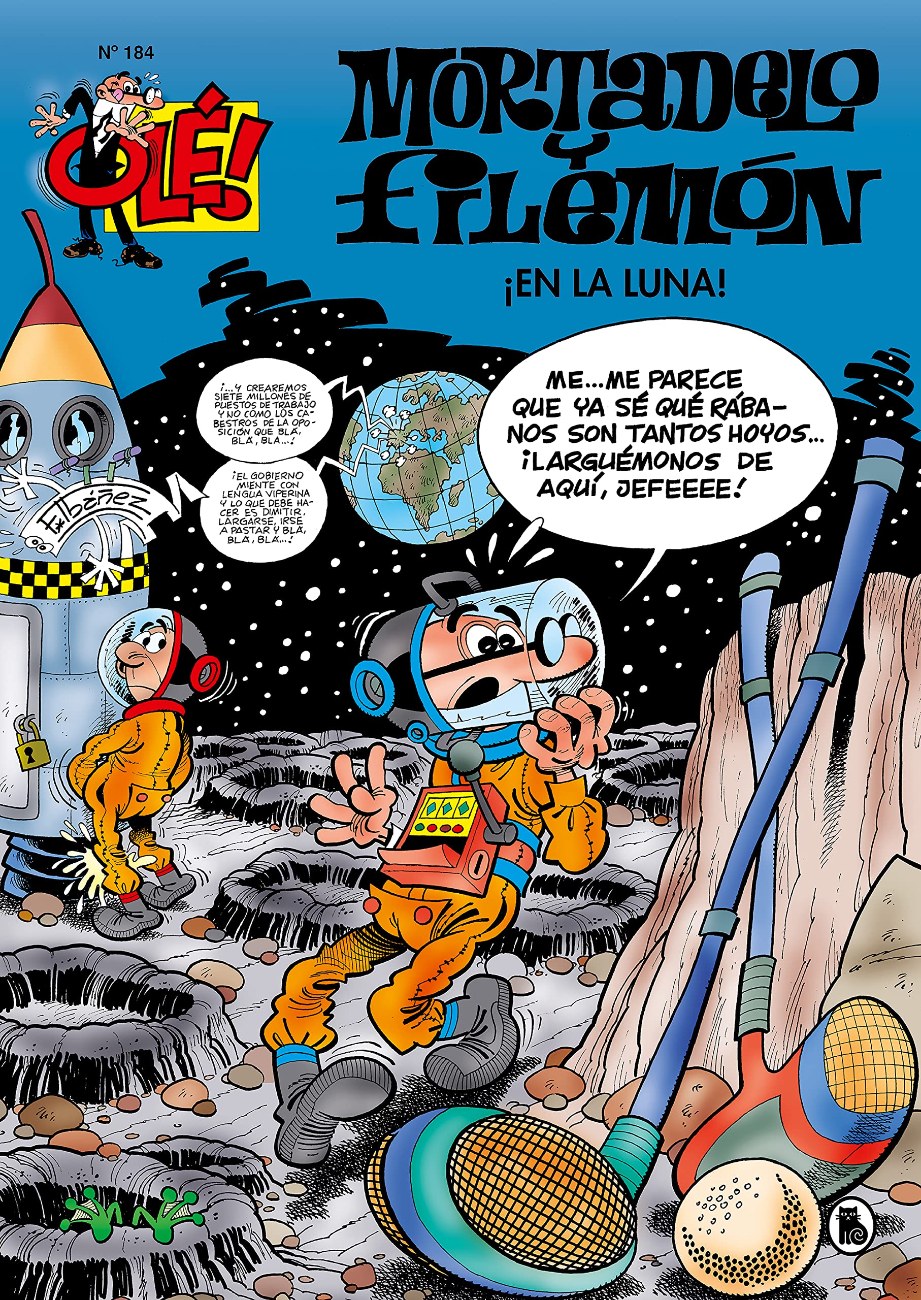 Mortadelo y Filemón. ¡En la luna! (Olé! Mortadelo 184) book