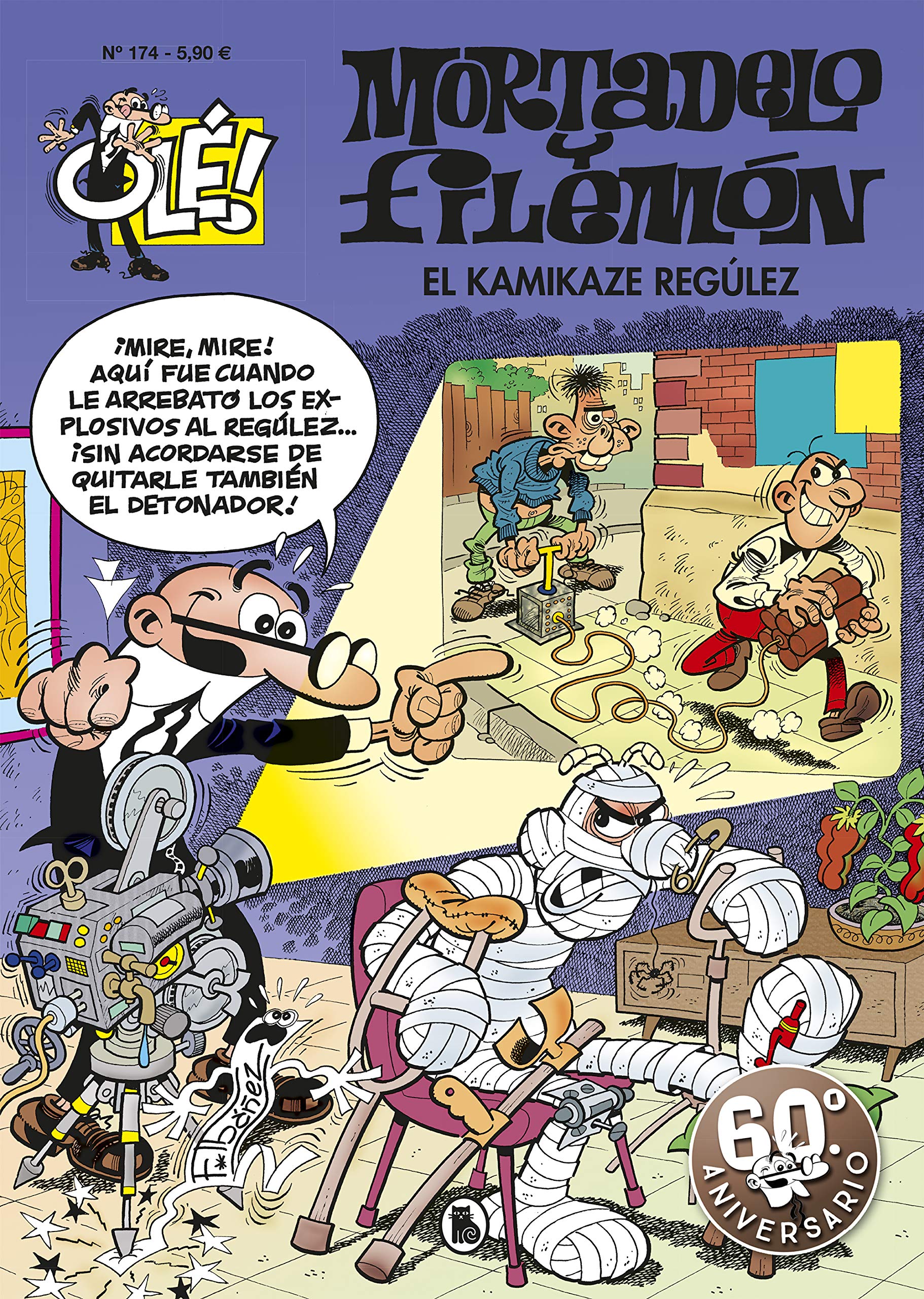 El Kamikaze Regúlez (Olé! Mortadelo 174) book
