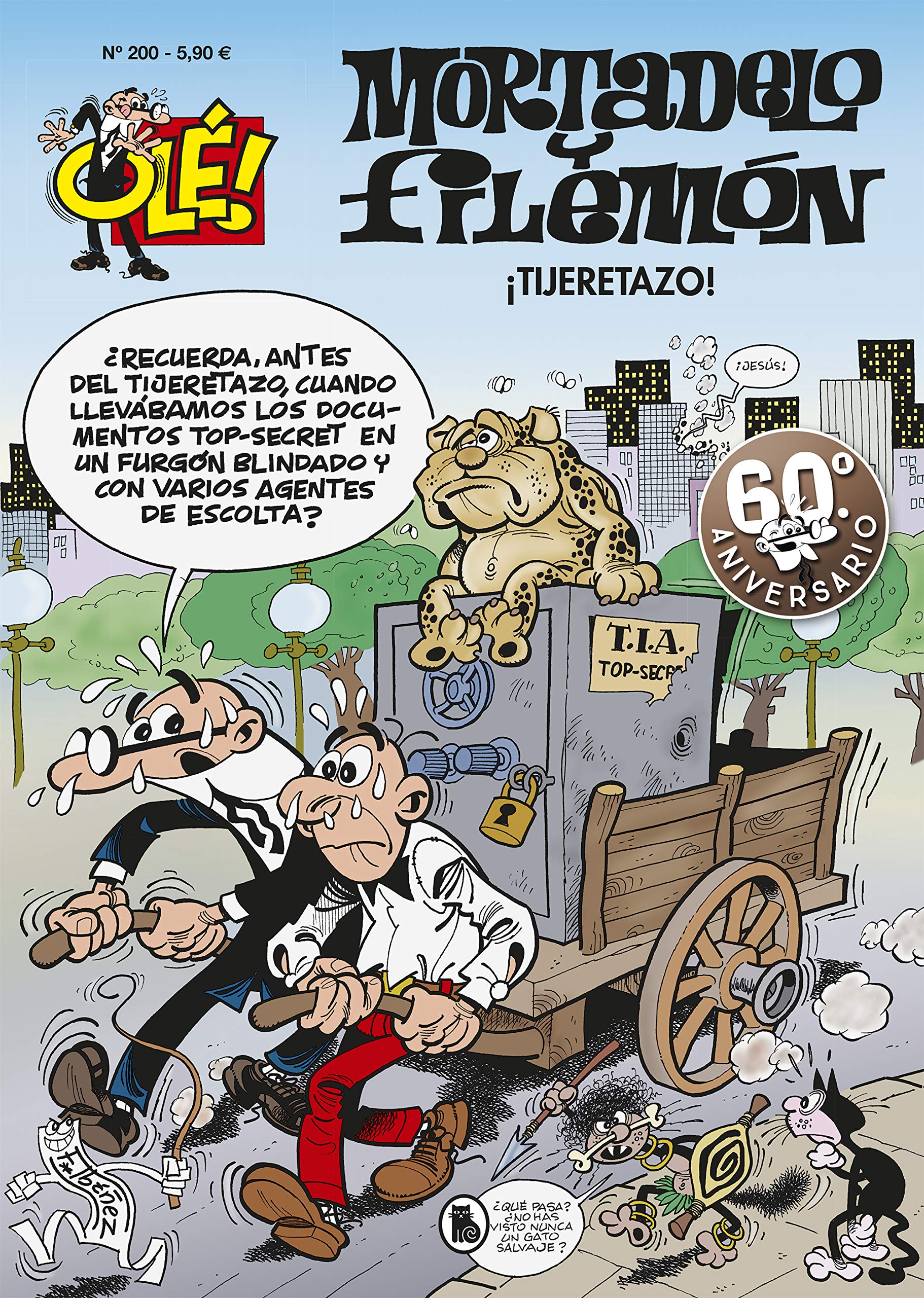 ¡Tijeretazo! (Olé! Mortadelo 200) Superheroes