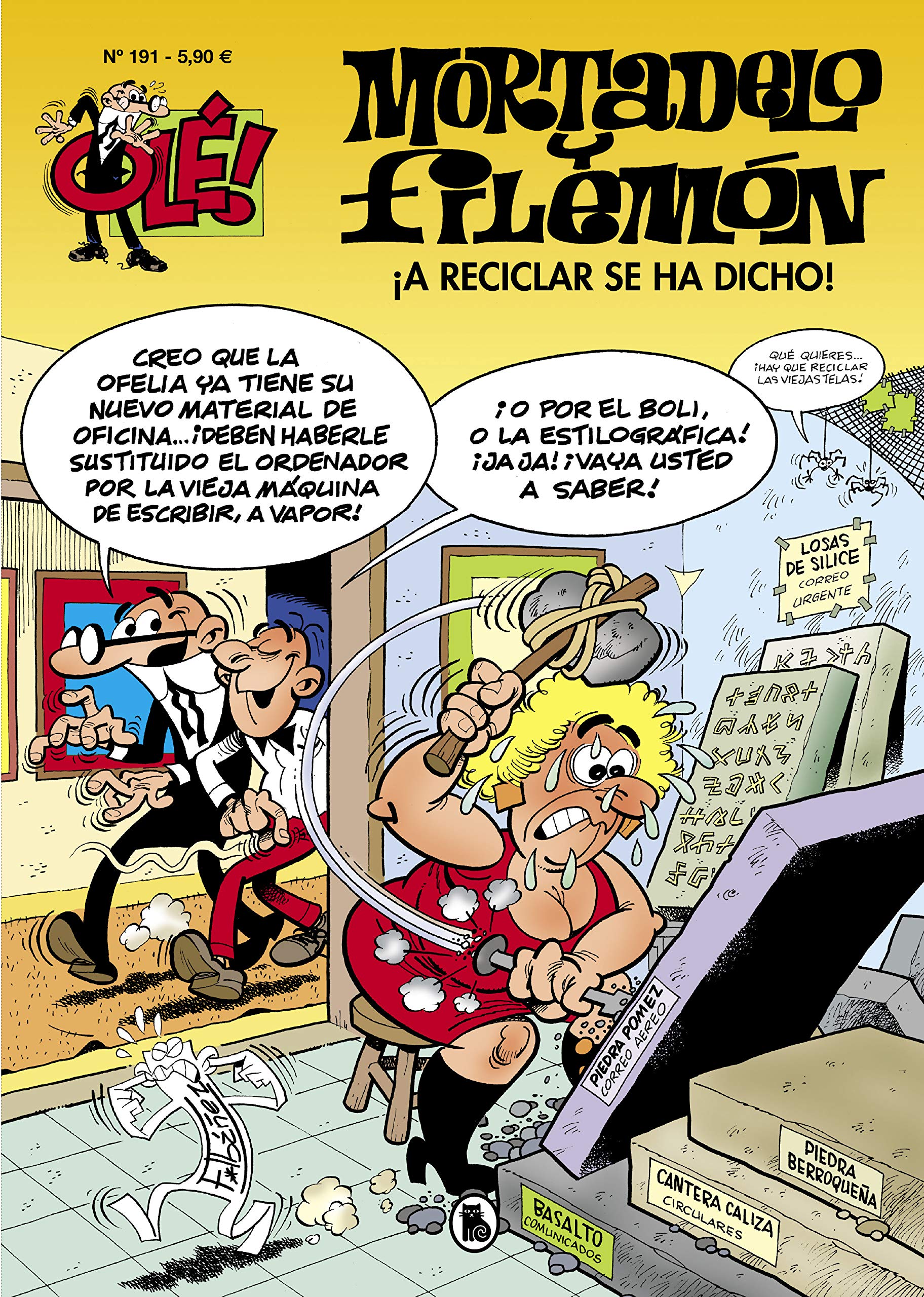 Mortadelo y Filemón. ¡A reciclar se ha dicho! (Olé! Mortadelo 191) (Bruguera Clásica, Band 191) Manga
