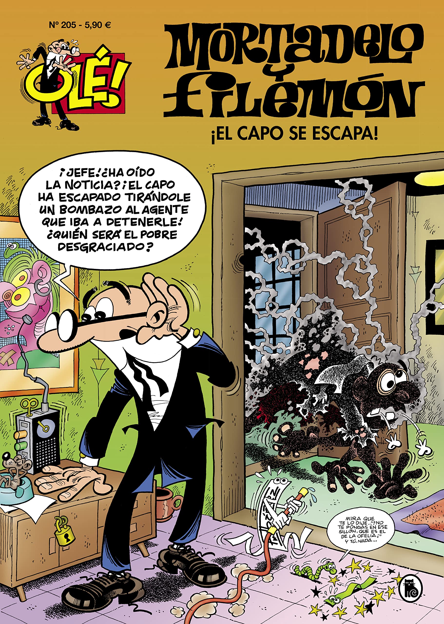 Mortadelo y Filemón. ¡El capo se escapa! (Olé! Mortadelo 205) book