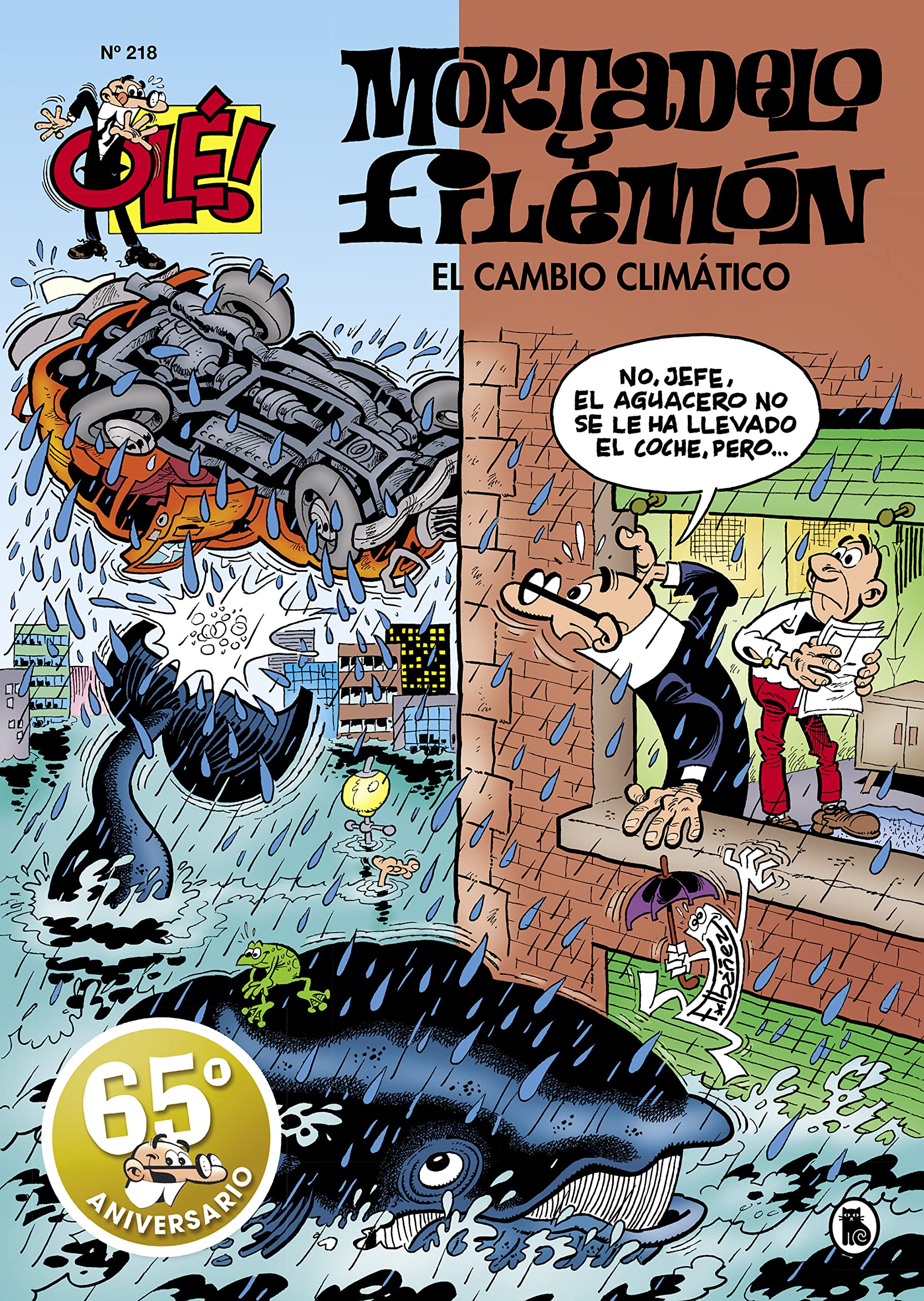Mortadelo y Filemón. El cambio climático (Olé! Mortadelo 218) (Bruguera Clásica, Band 218) Manga