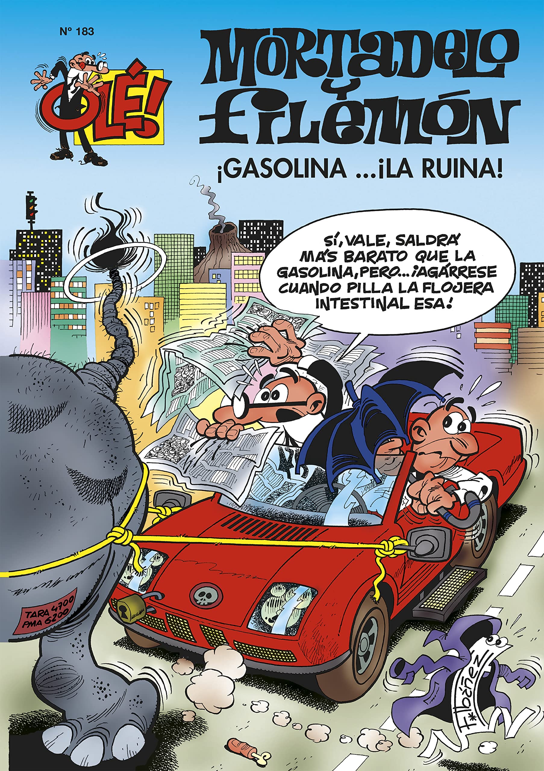 Mortadelo y Filemón. Gasolina... ¡la ruina! (Olé! Mortadelo 183) (Bruguera Clásica, Band 183) Manga