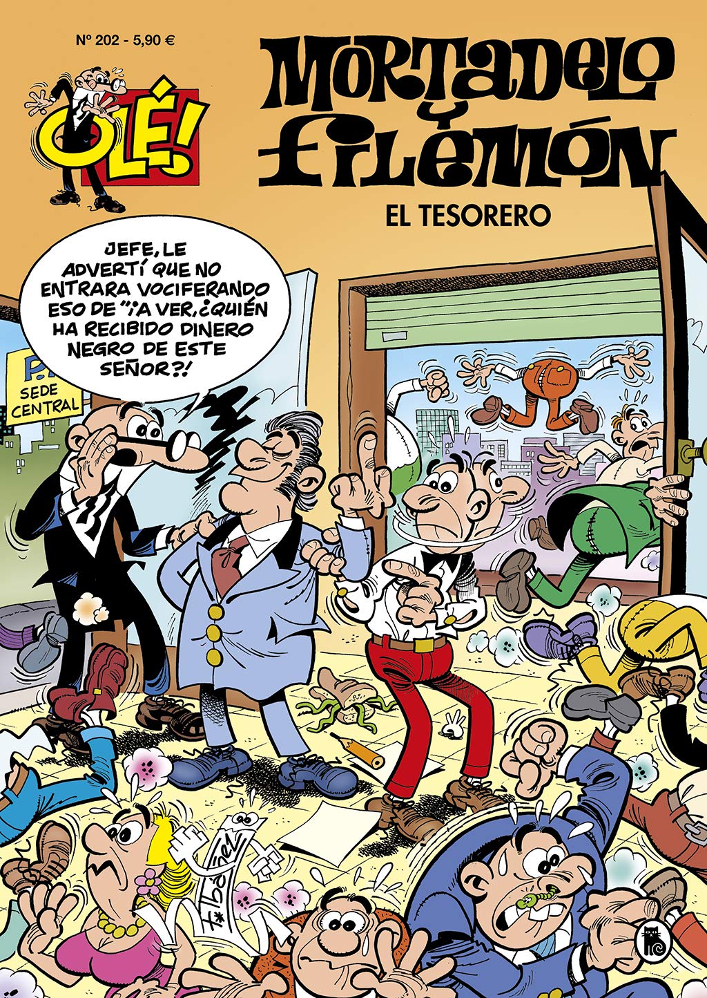 Mortadelo y Filemón. El tesorero (Olé! Mortadelo 202) book