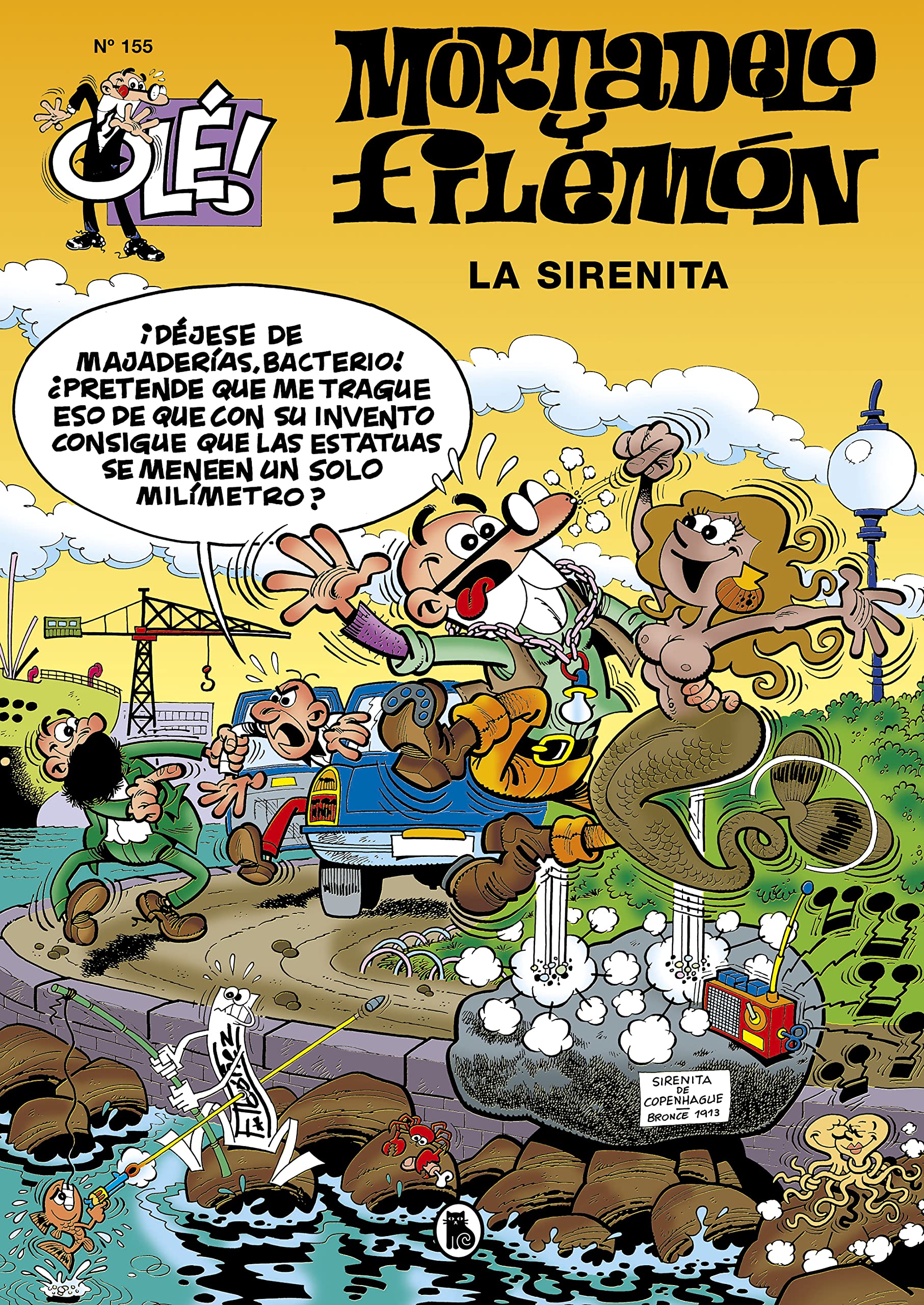 Mortadelo y Filemón. La Sirenita (Olé! Mortadelo 155) (Bruguera Clásica, Band 155) Manga