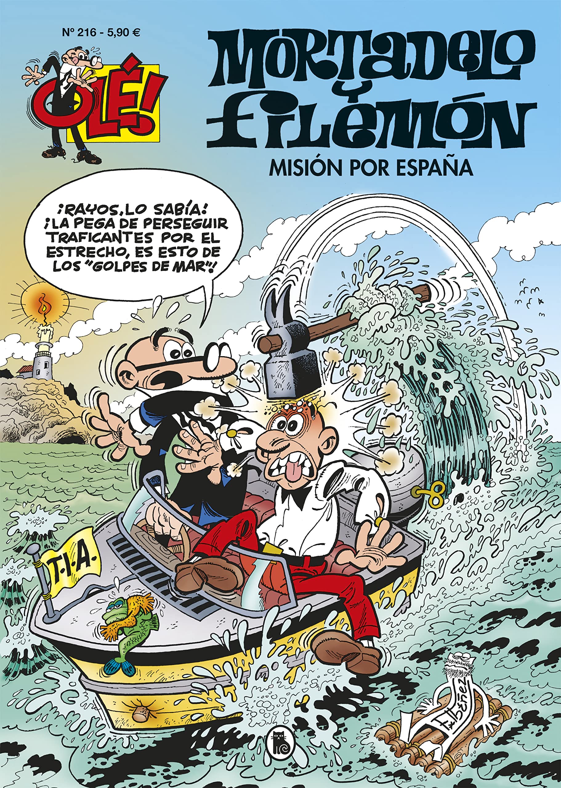 Mortadelo y Filemón. Misión por España (Olé! Mortadelo 217) (Bruguera Clásica, Band 217) Manga