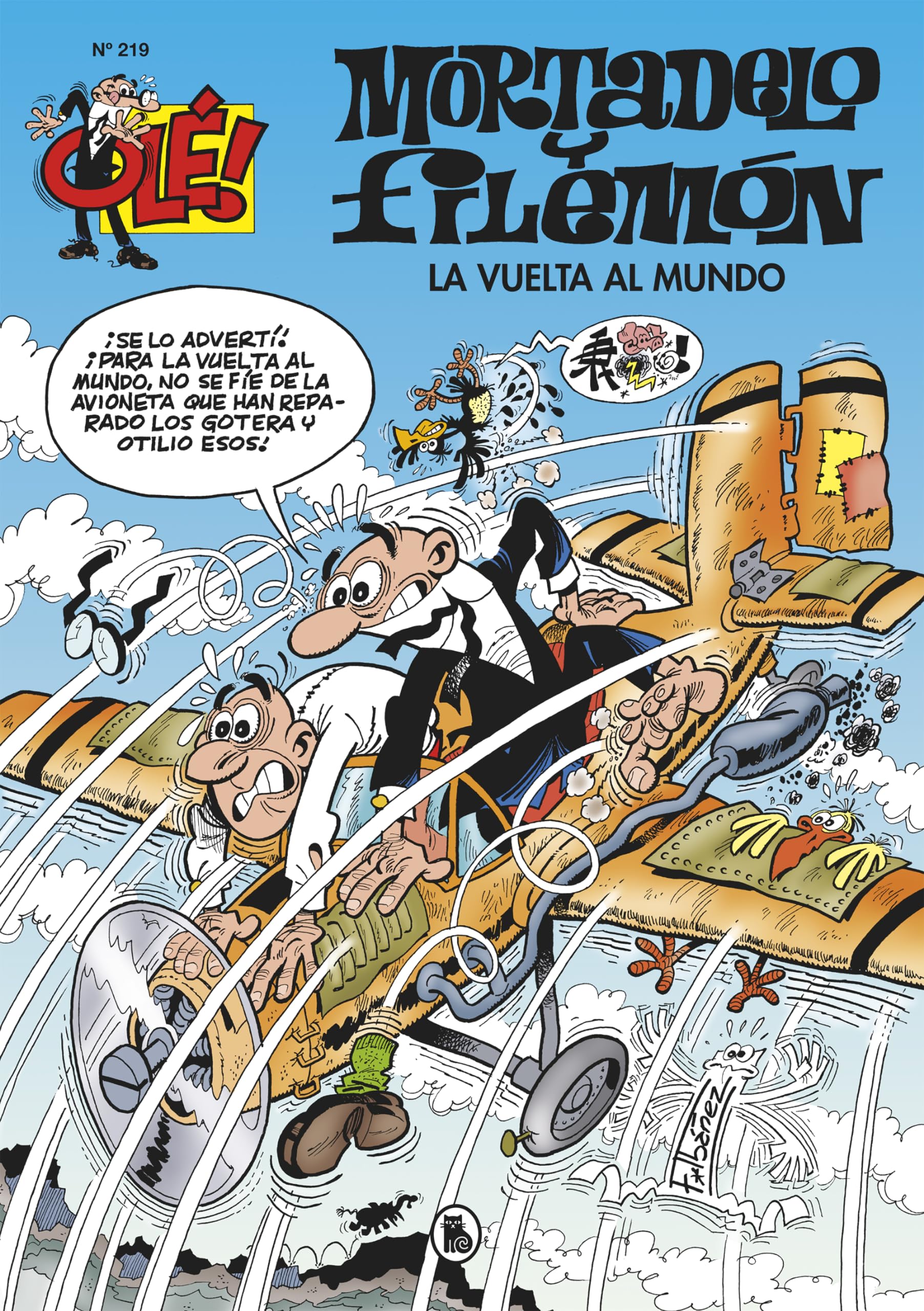 Mortadelo y Filemón. La vuelta al mundo (Olé! Mortadelo 219) book