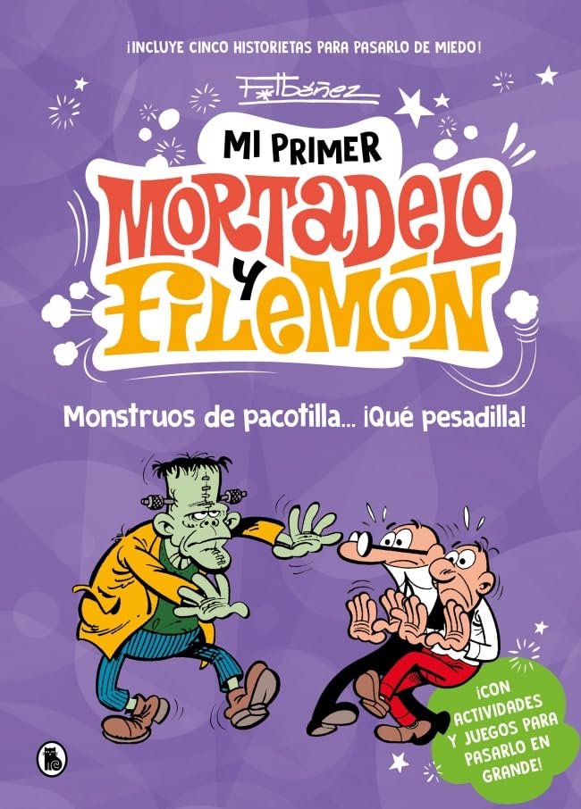 Mi primer Mortadelo y Filemón - Monstruos de pacotilla… ¡qué pesadilla! (Bruguera Clásica) Horror & Mystery