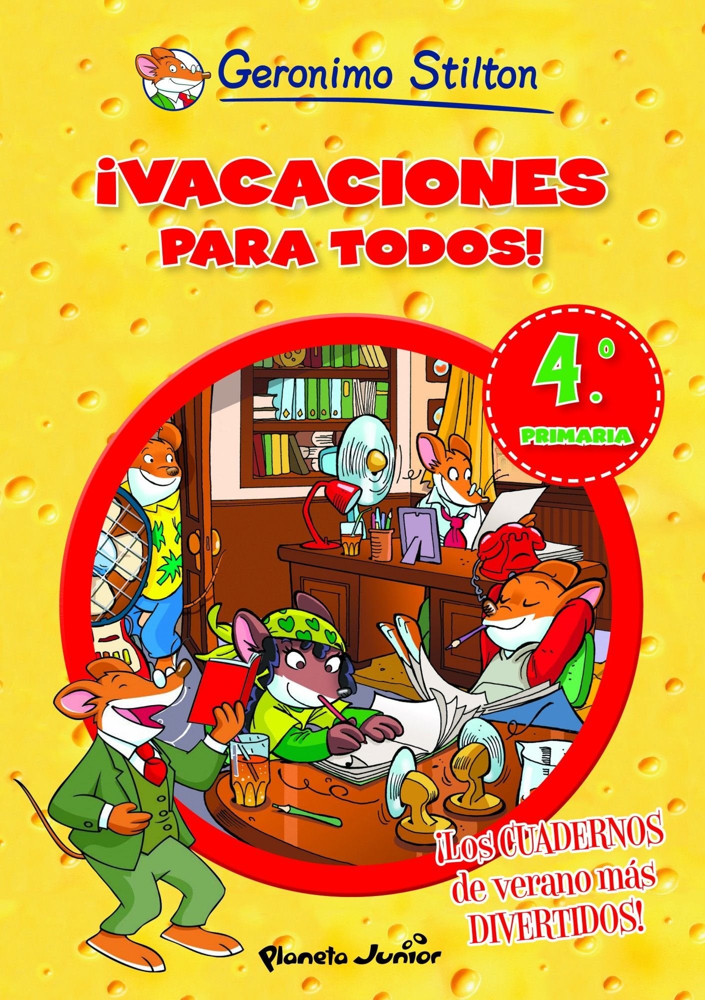 ¡Vacaciones para todos! 4: De cuarto a quinto de primaria (Aprende con Stilton, Band 4) Children's books
