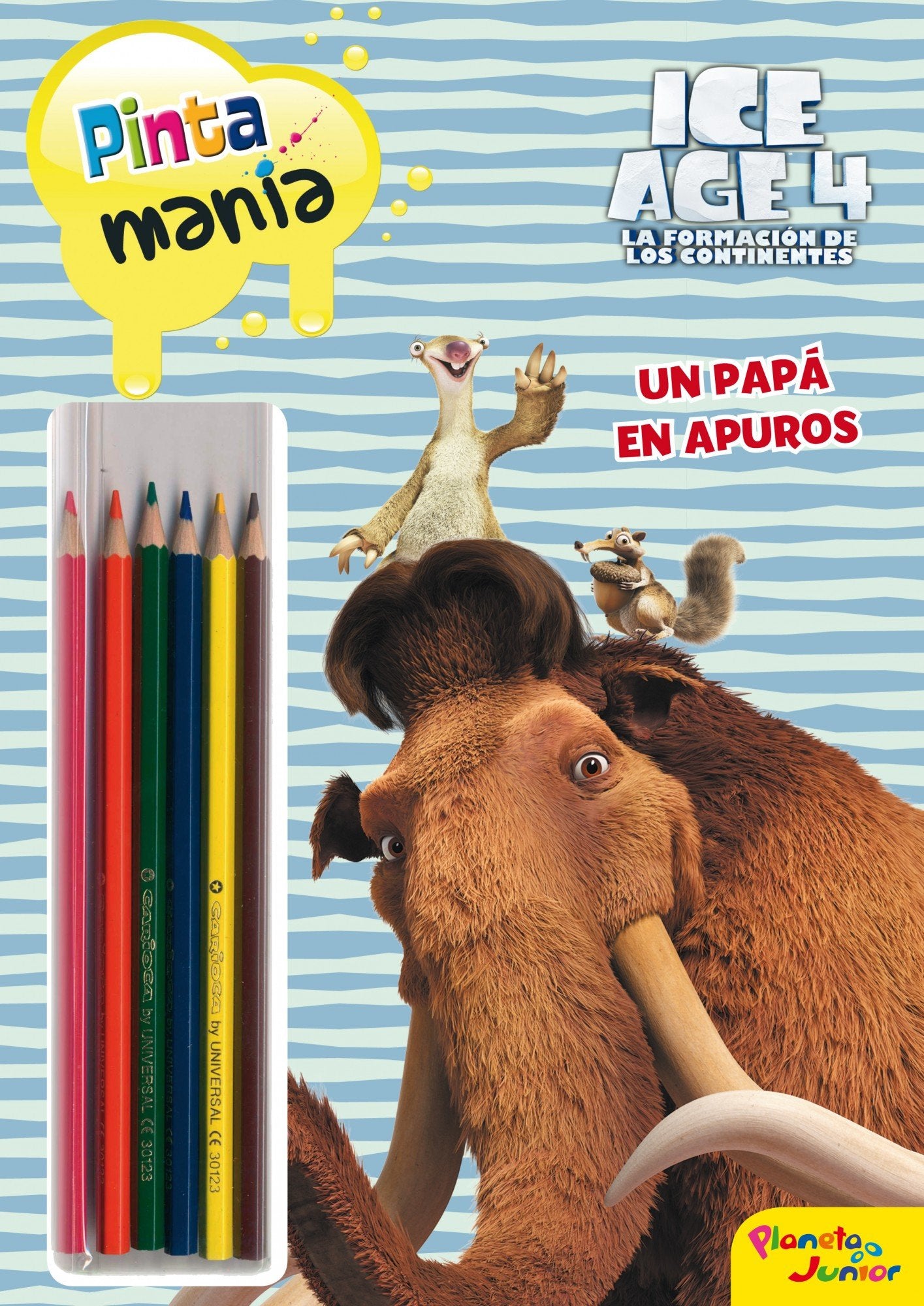 Ice Age 4. Pintamanía lápices de colores: Un papá en apuros Children's books