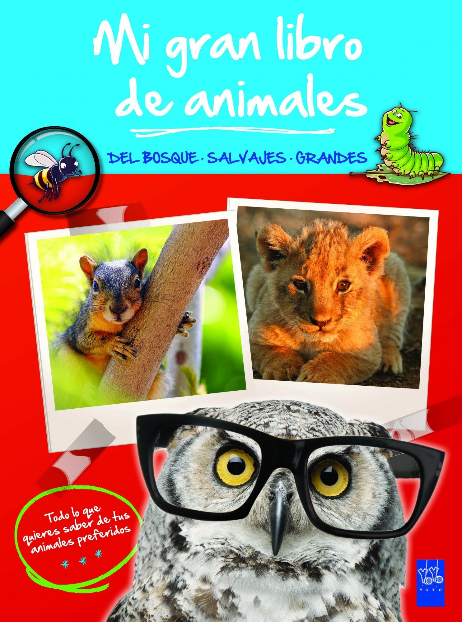Mi gran libro de animales azul Social Sciences Books