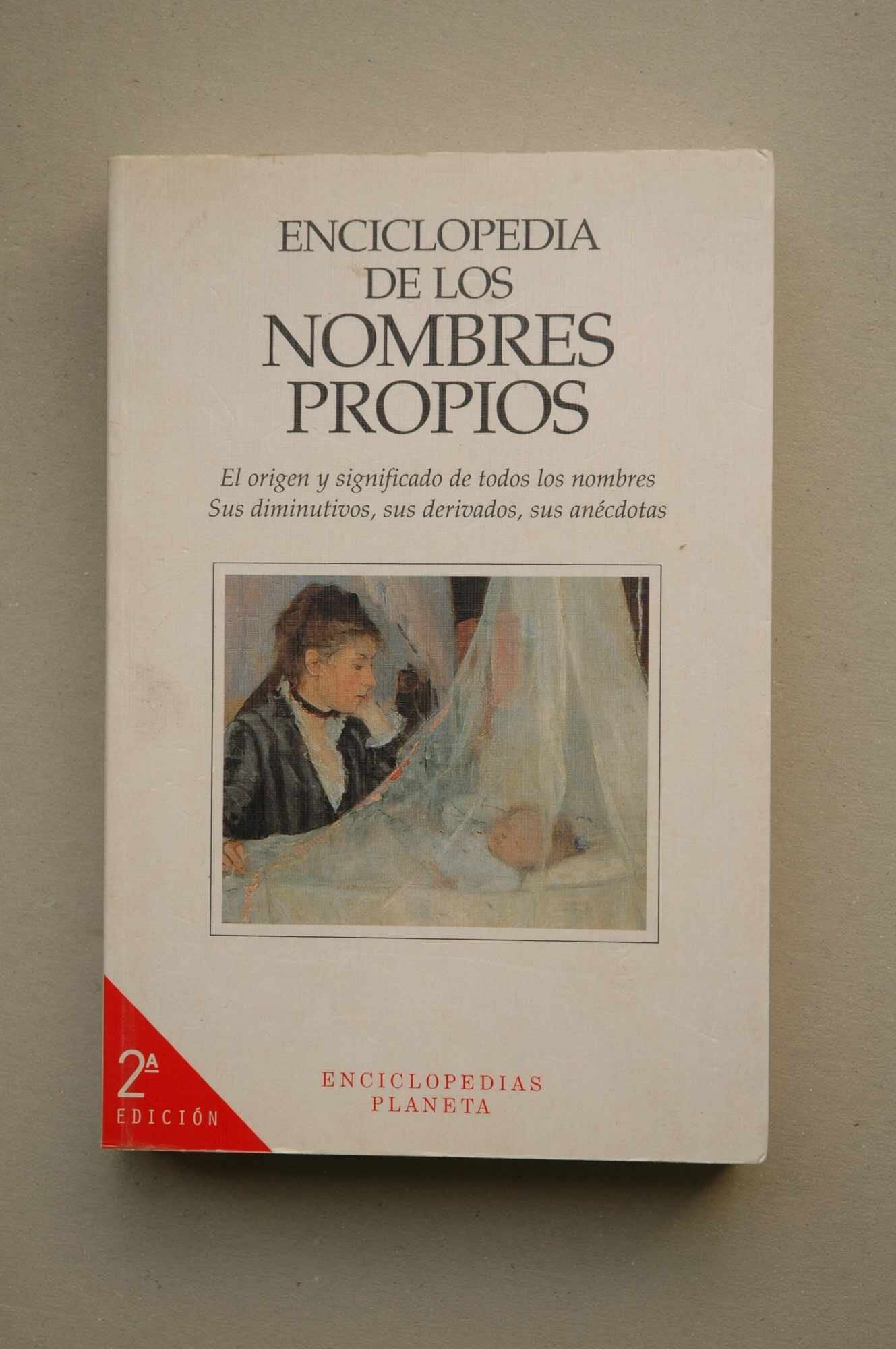 Enciclopedia De Los Nombres Propios Non-fiction books