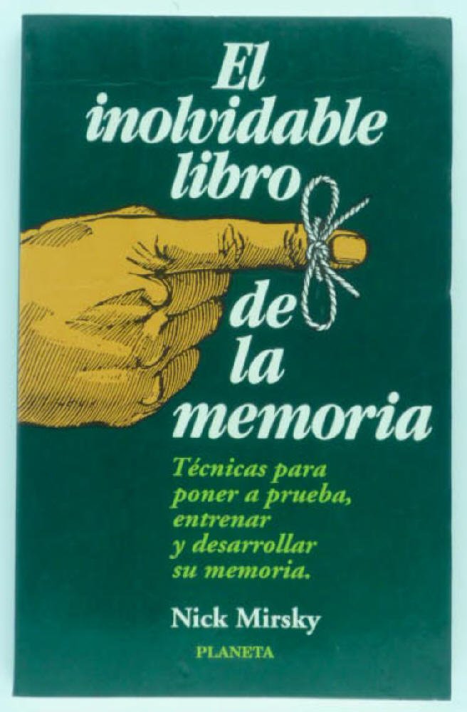 Product Image: El inolvidable libro de la memoria