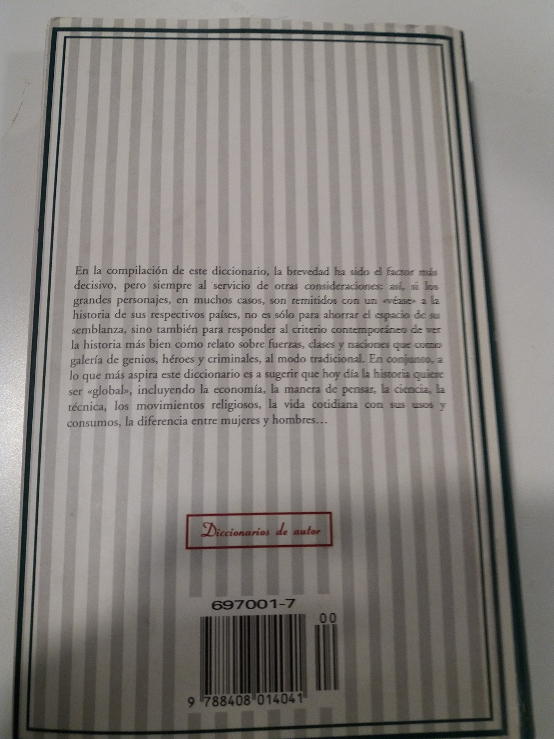 DICCIONARIO DE HISTORIA Books