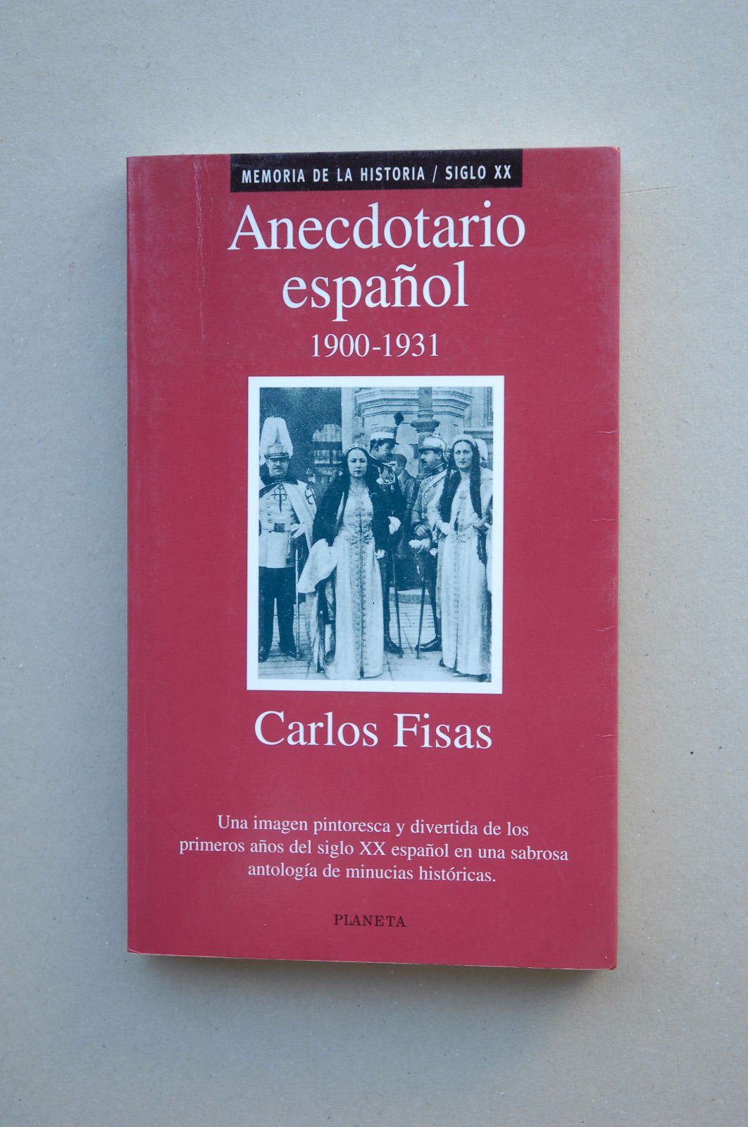 Anecdotario español 1900-1931 Books